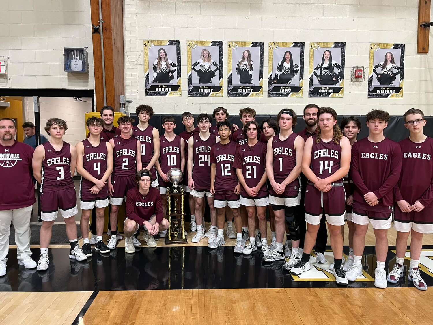 Huntsville Eagles basketball at 69th Annual Neosho Holiday Classic